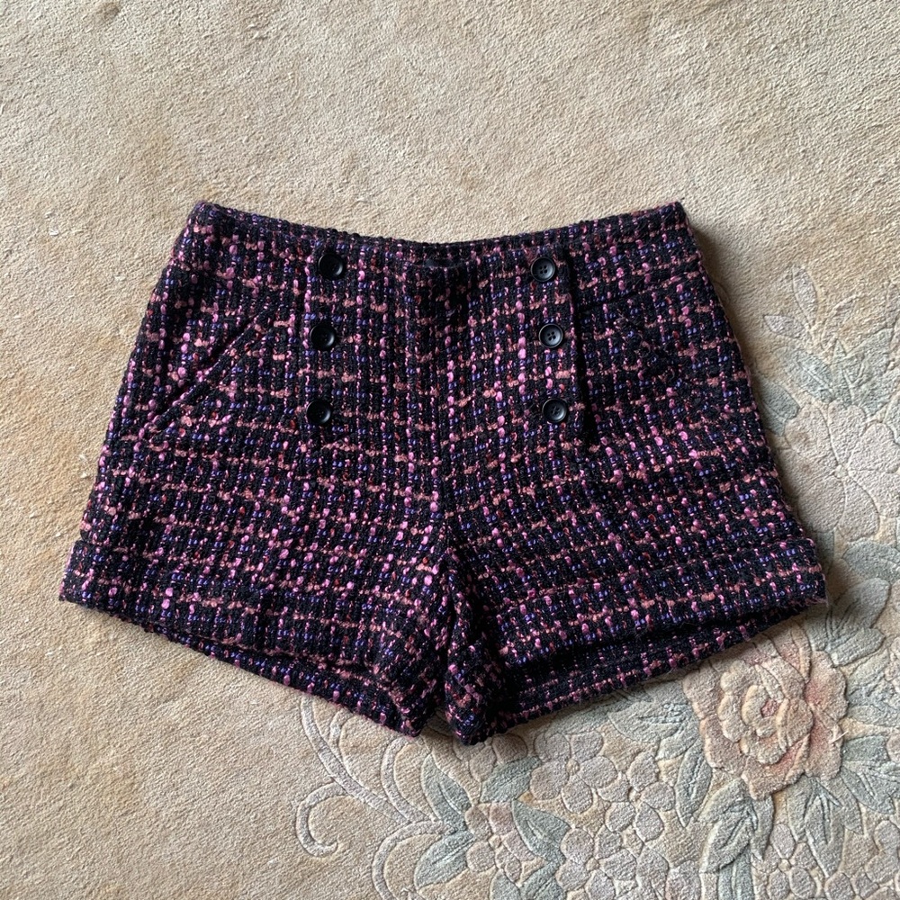 Tweed shorts